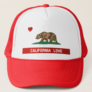 Casquette de camionneur de drapeau d'état d'amour