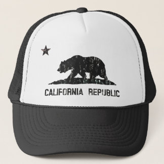 Casquette de camionneur de drapeau d'état de