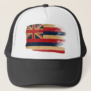 Casquette de camionneur de drapeau d'Hawaï