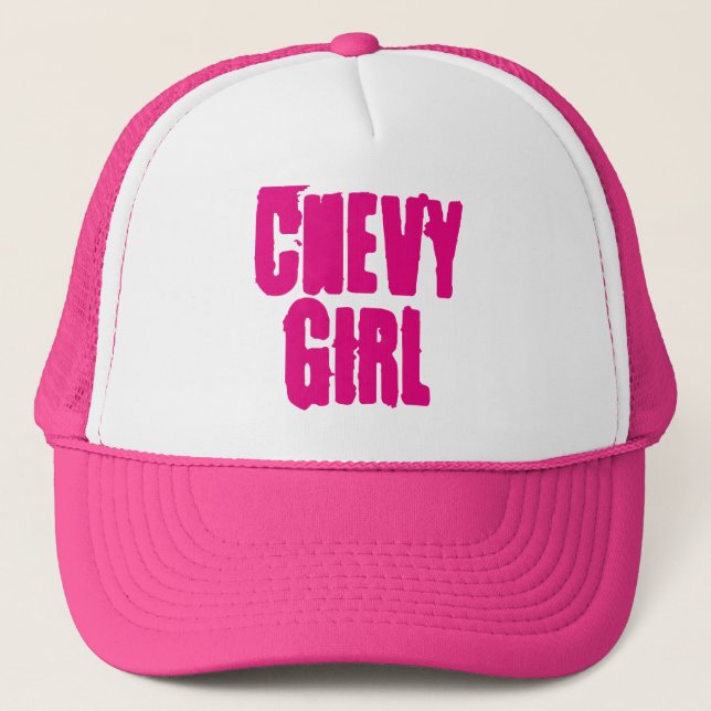 Casquette de camionneur de fille de Chevy (Devant)