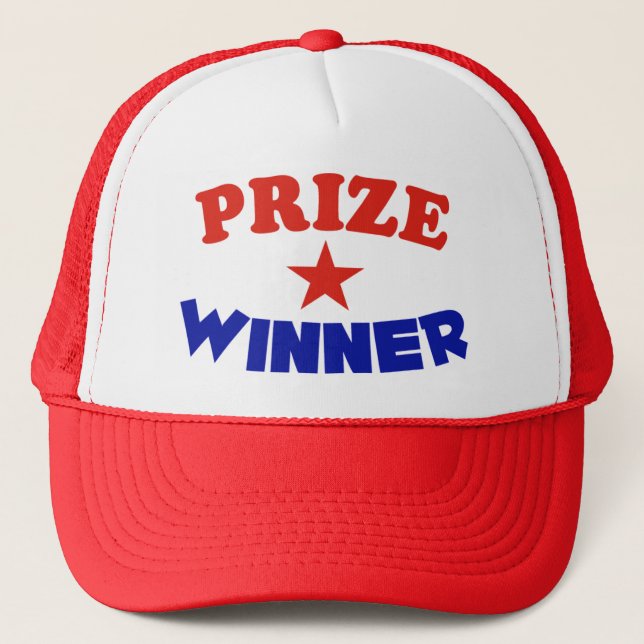 Casquette de camionneur de gagnant du prix (Devant)
