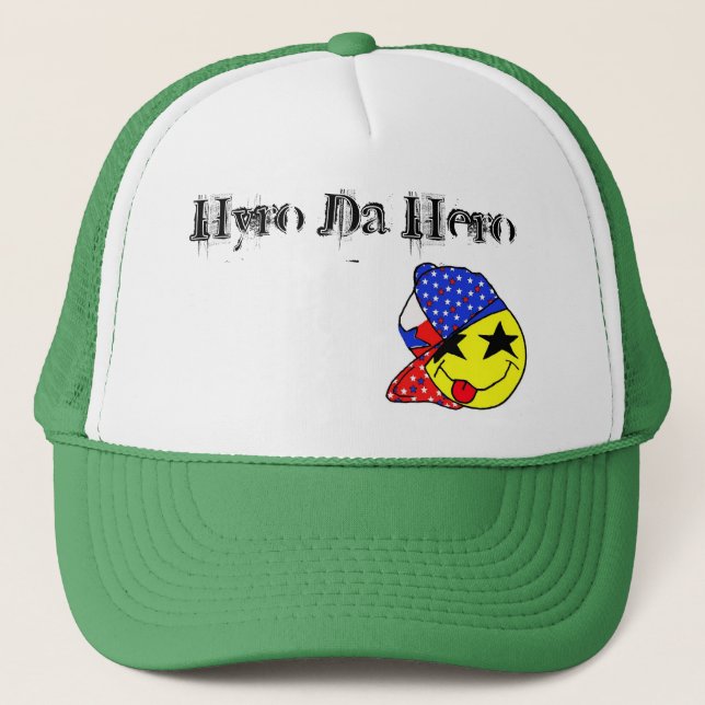 Casquette de camionneur de héros de Hyro DA (Devant)