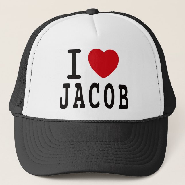 Casquette de camionneur de Jacob Latimore "j'aime (Devant)
