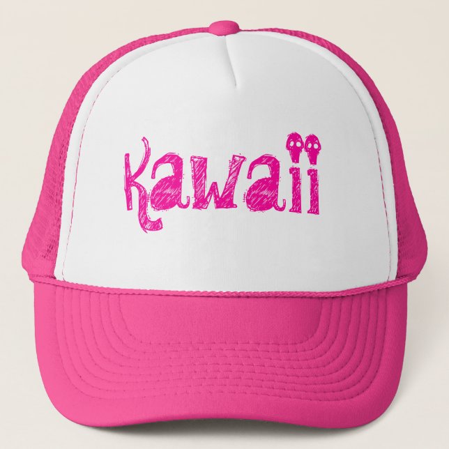 Casquette de camionneur de Kawaii (Devant)