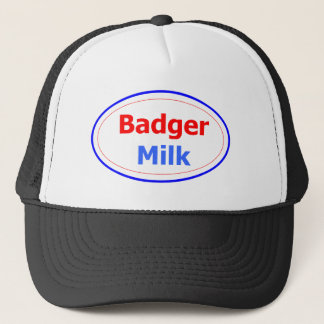 Casquette de camionneur de lait de blaireau