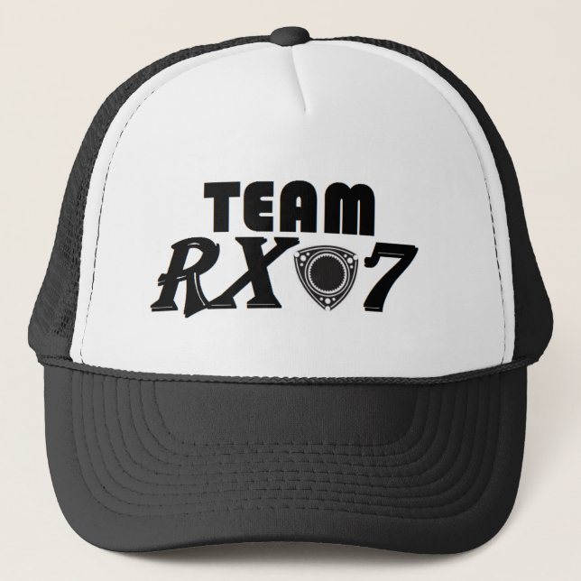 Casquette de camionneur de l'équipe Rx7 (Devant)