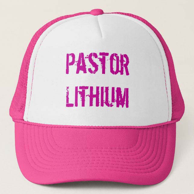 Casquette de camionneur de lithium de pasteur (Devant)
