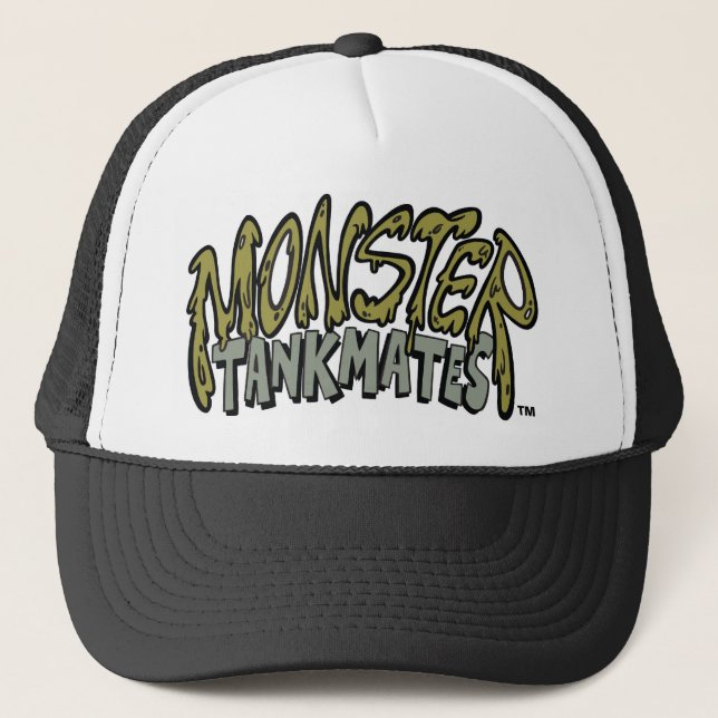 Casquette de camionneur de logo de monstre du TM (Devant)