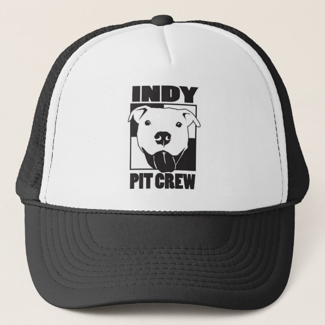 Casquette de camionneur de logo d'équipe du stand (Devant)