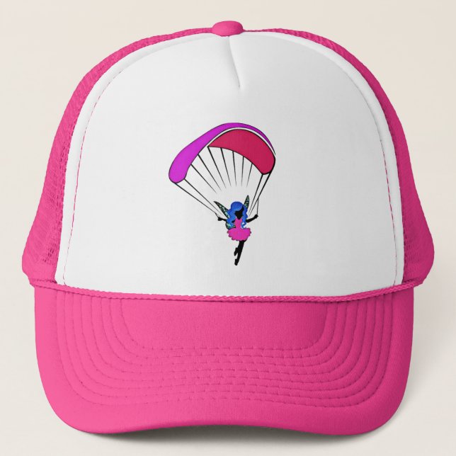 casquette de camionneur de lutin de parapentisme (Devant)