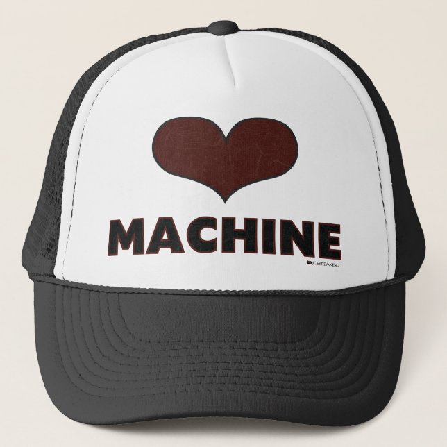 Casquette de camionneur de machine d'amour (Devant)