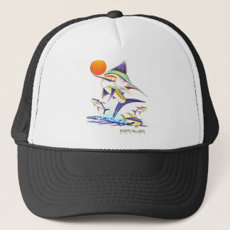 Casquette de camionneur de maille de pélerin de