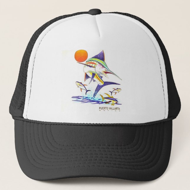 Casquette de camionneur de maille de pélerin de (Devant)