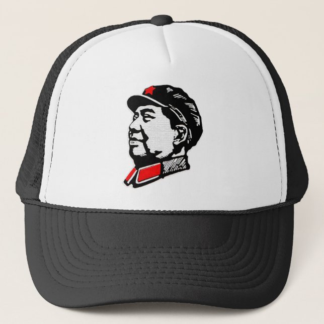 Casquette de camionneur de Mao de Président (Devant)