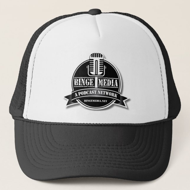 Casquette de camionneur de médias d'excès (Devant)