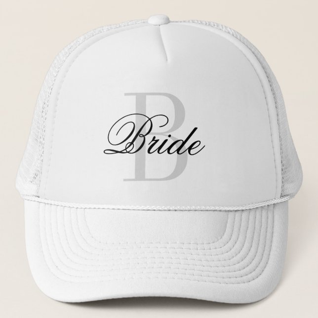 Casquette de camionneur de monogramme de JEUNE (Devant)