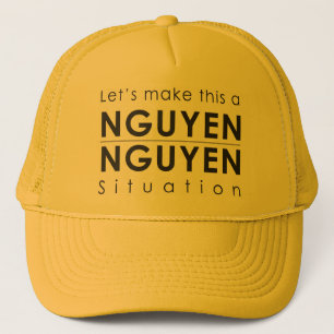Casquette de camionneur de Nguyen/situation de