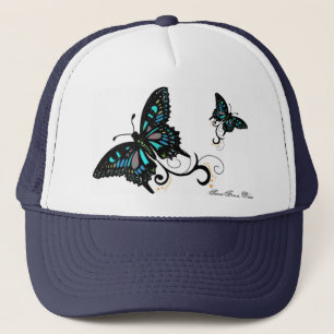 Casquette de camionneur de papillon