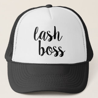 Casquette de camionneur de patron de mèche