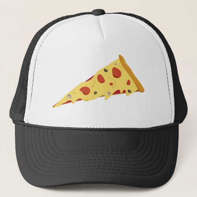 Casquette de camionneur de pizza (Devant)