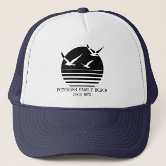 Casquette de camionneur de plage de famille de