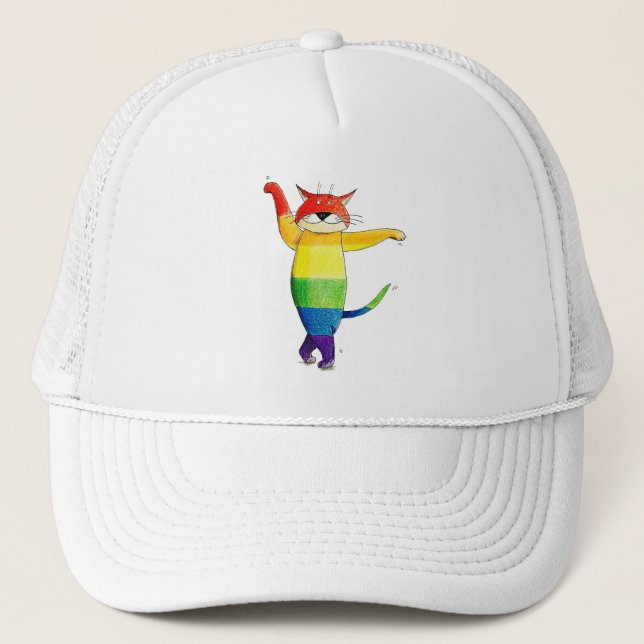 Casquette de camionneur de Purrride (Devant)