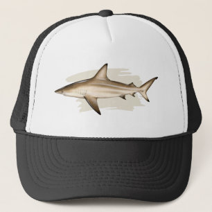 Casquette de camionneur de requin de Blacktip