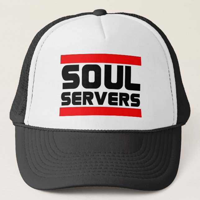 Casquette de camionneur de serveurs d'âme (Devant)