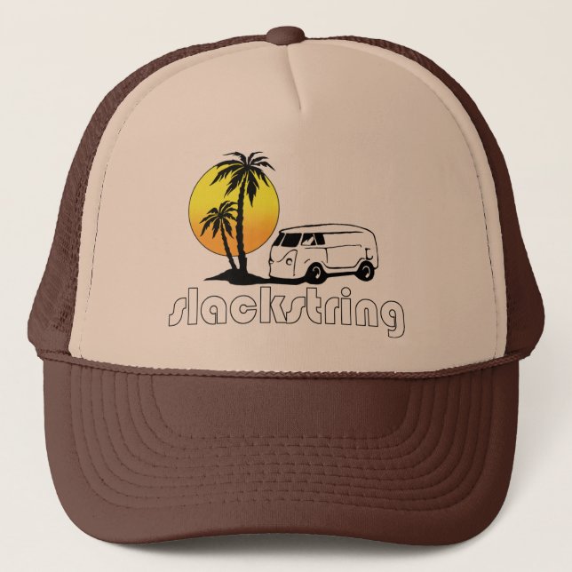Casquette de camionneur de Slackstring (Devant)