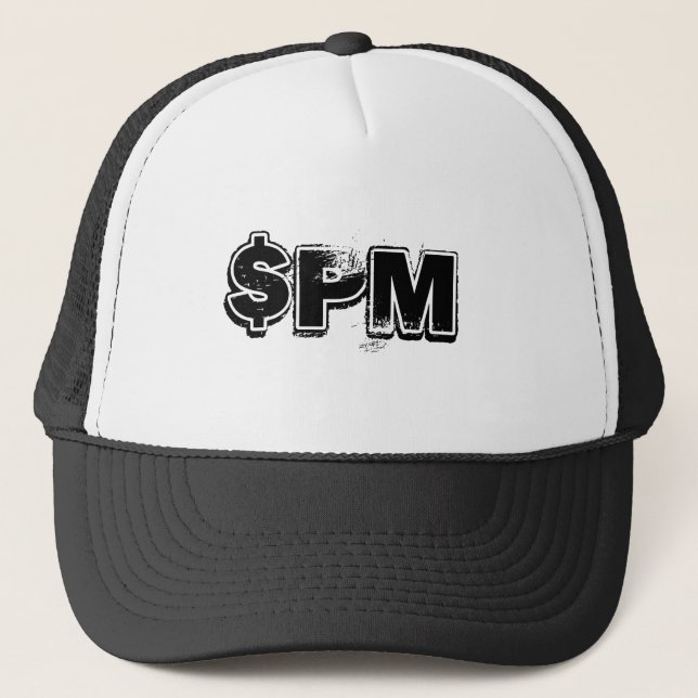 CASQUETTE DE CAMIONNEUR DE SPM (Devant)