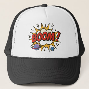 Casquette de Camionneur de Style Bande Dessinée –