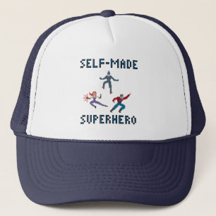 Casquette de camionneur de super héros