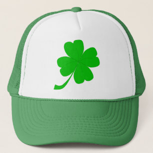 casquette de camionneur de trèfle