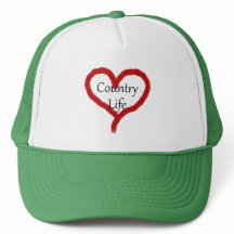 Casquette de camionneur de vie à la campagne
