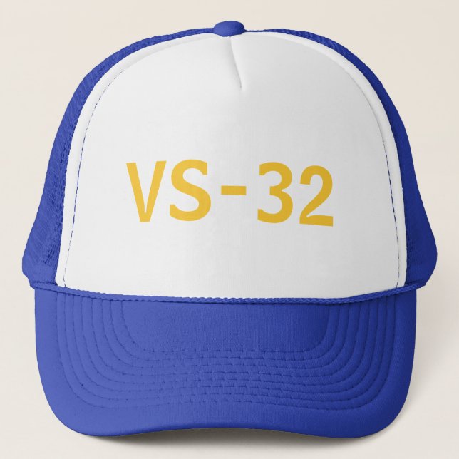 Casquette de camionneur de vieille école de bleu (Devant)