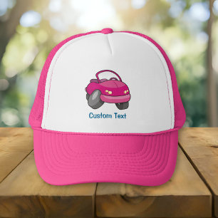 Casquette de camionneur de voiture de dessin animé