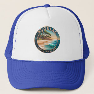 Casquette de camionneur de voyage Broulee Beach Au