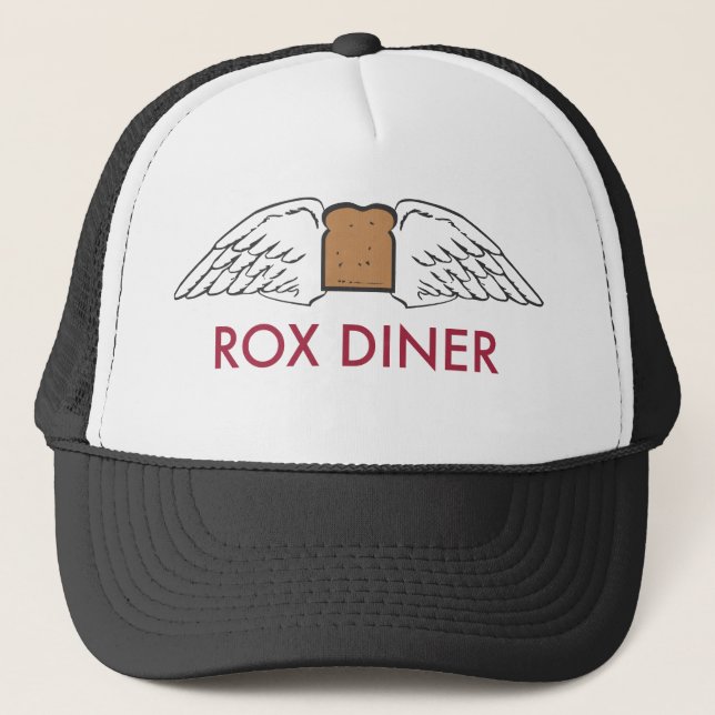 Casquette de camionneur de wagon-restaurant de Rox (Devant)