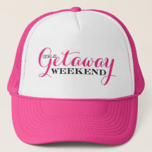 Casquette de camionneur de week-end de fuite de