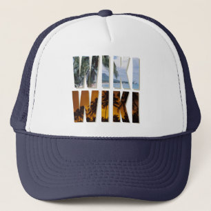 Casquette de camionneur de "Wiki-Wiki" avec la