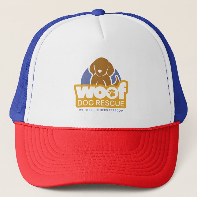 Casquette de camionneur de WOOF (Devant)