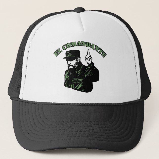 Casquette de camionneur d'EL Comandante (Devant)