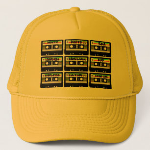 Casquette de camionneur d'enregistreur à cassettes