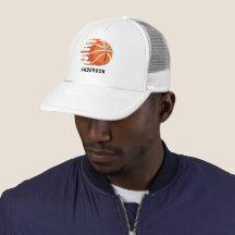 Casquette de camionneur d'entraîneur de basketball