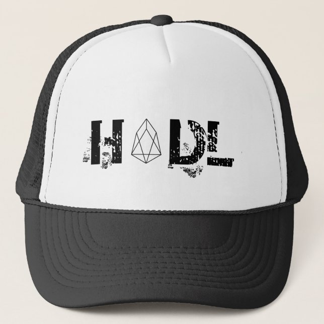 Casquette de camionneur d'EOS de HODL (Devant)