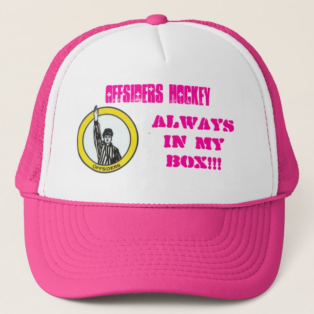 Casquette de camionneur d'hockey de filles (Devant)