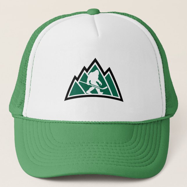 Casquette de camionneur d'hockey de Sasquatch (Devant)