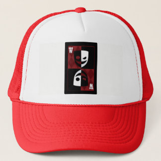 Casquette de camionneur Diamonds Poker Joker Rouge