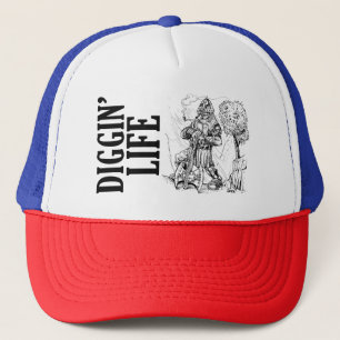 Casquette de camionneur Diggin" Life
