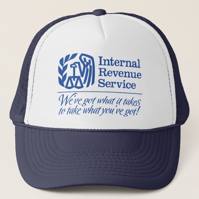 Casquette de camionneur d'IRS (Devant)